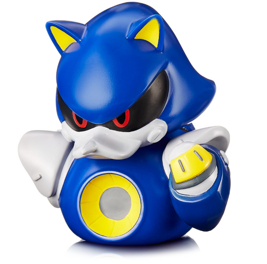 Metal Sonic TUBBZ collectible duck, boxed edition, product image 1