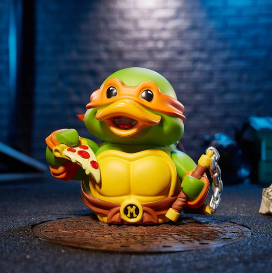 Michelangelo TUBBZ collectible duck, boxed edition, product image 1