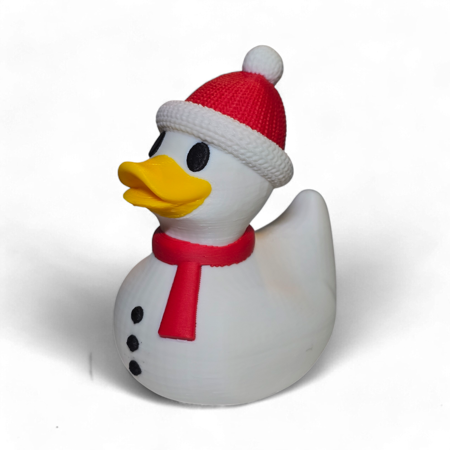 Holiday Quackers - 3D Printed Christmas Duck and ornament