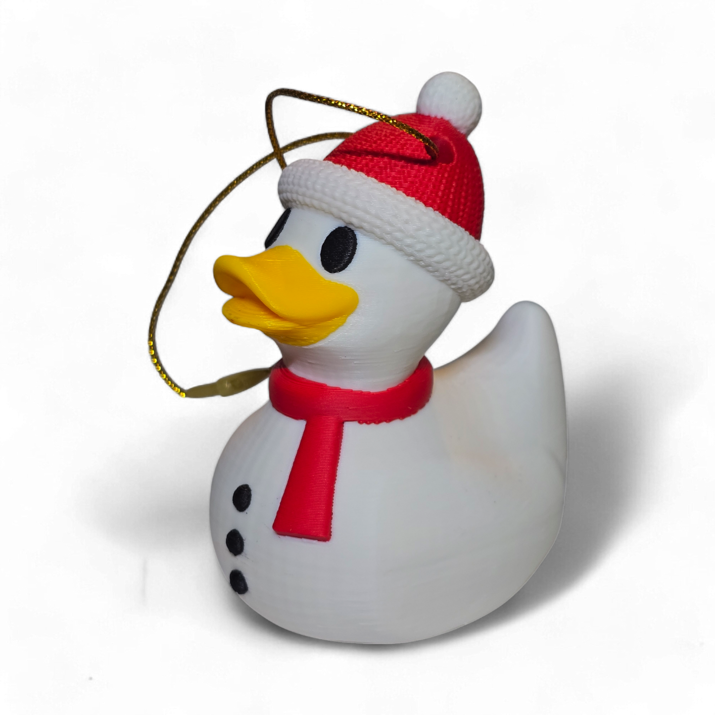 Holiday Quackers - 3D Printed Christmas Duck and ornament