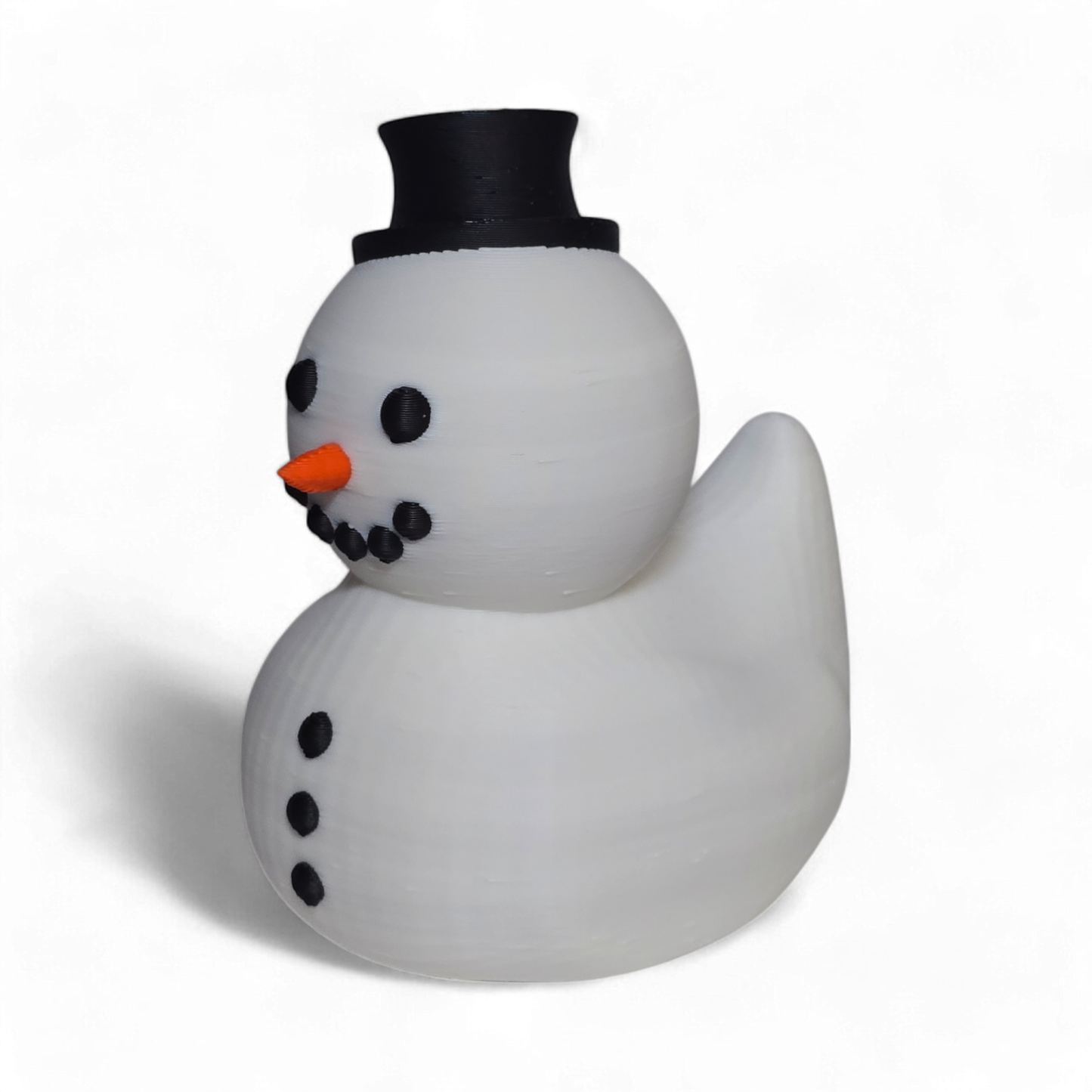 Frosty Quackers - - 3D Printed Christmas Duck and Ornament