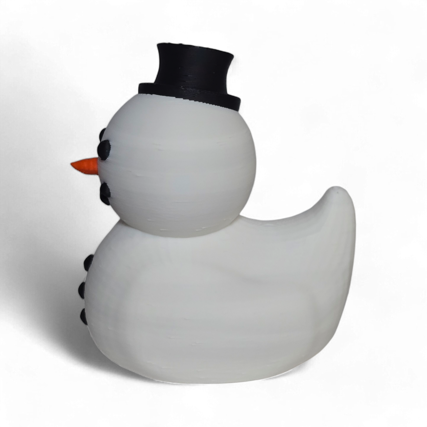 Frosty Quackers - - 3D Printed Christmas Duck and Ornament