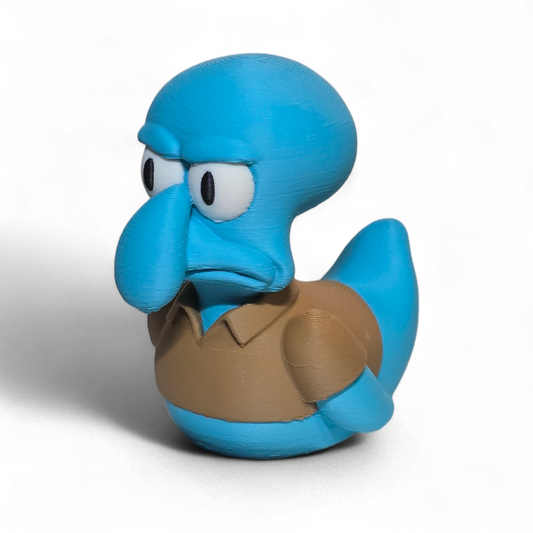 Squidward Duck-duckduckjeep-offroad-wrangler-gladiator-3d-jeep duck-custom duck-Jeep-The Quacktory-Fun Jeep Ducks-Ducks4Jeep