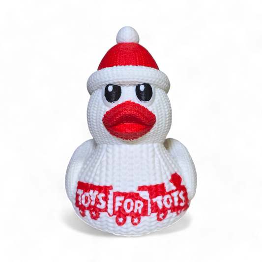 Toys for Tots Holiday Duck