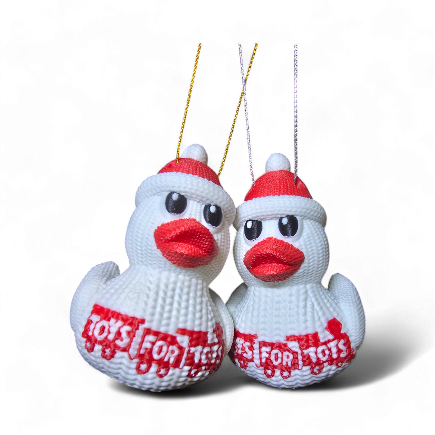 Toys for Tots Holiday Duck