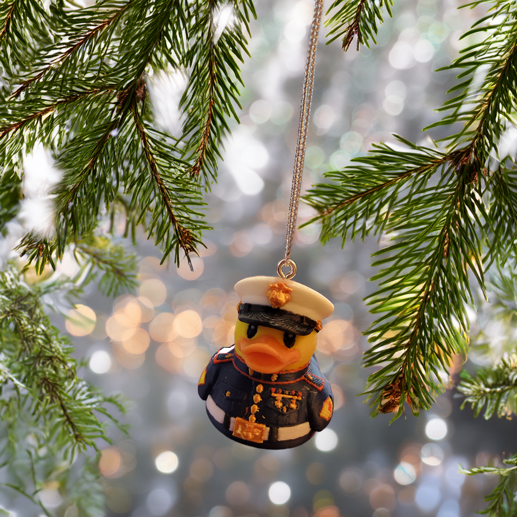 Toys for Tots Gunny Duck