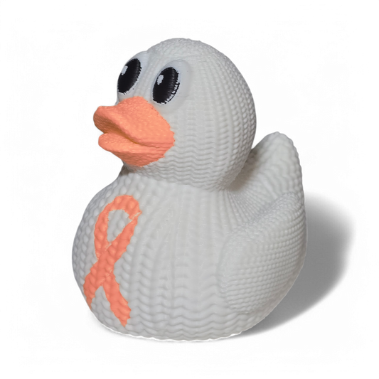 Vaginal Cancer Awareness Duck