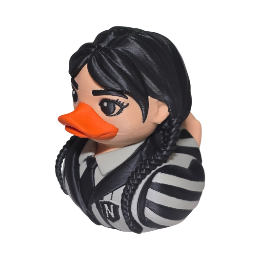 Wednesday Adams Duck-duckduckjeep-offroad-wrangler-gladiator-3d-jeep duck-custom duck-Jeep-The Quacktory-Fun Jeep Ducks-Ducks4Jeep