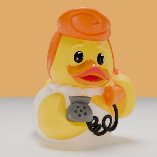 The Flintstones: Wilma Flintstone TUBBZ duck (Boxed Edition) TUBBZ collectible duck, boxed edition, product image 1