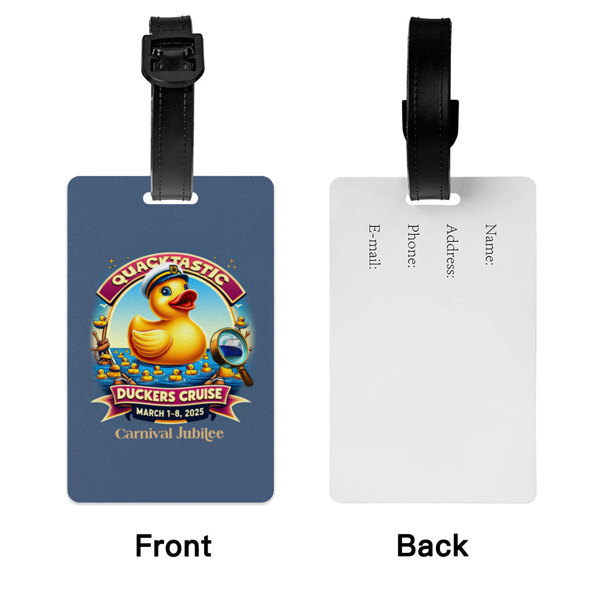 Quacktastic Duckers Cruise Luggage Tag (2 pack)