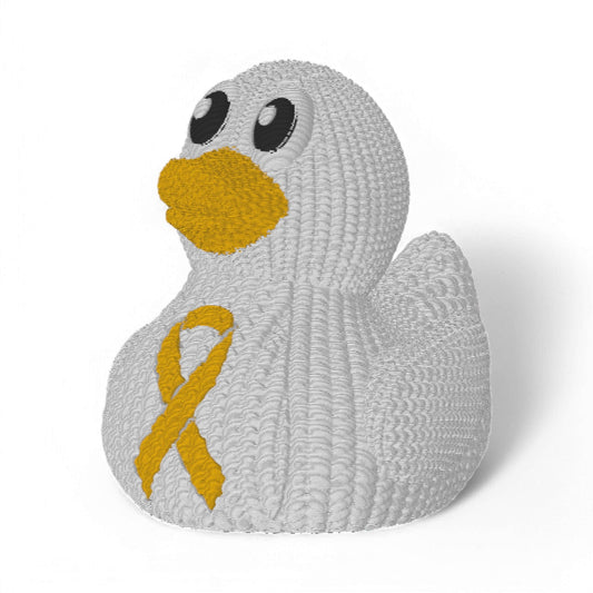 Appendiceal Cancer Awareness Duck