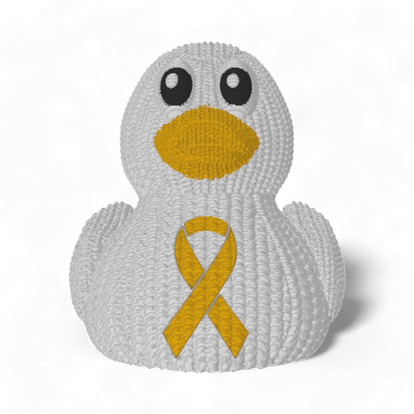 Appendiceal Cancer Awareness Duck