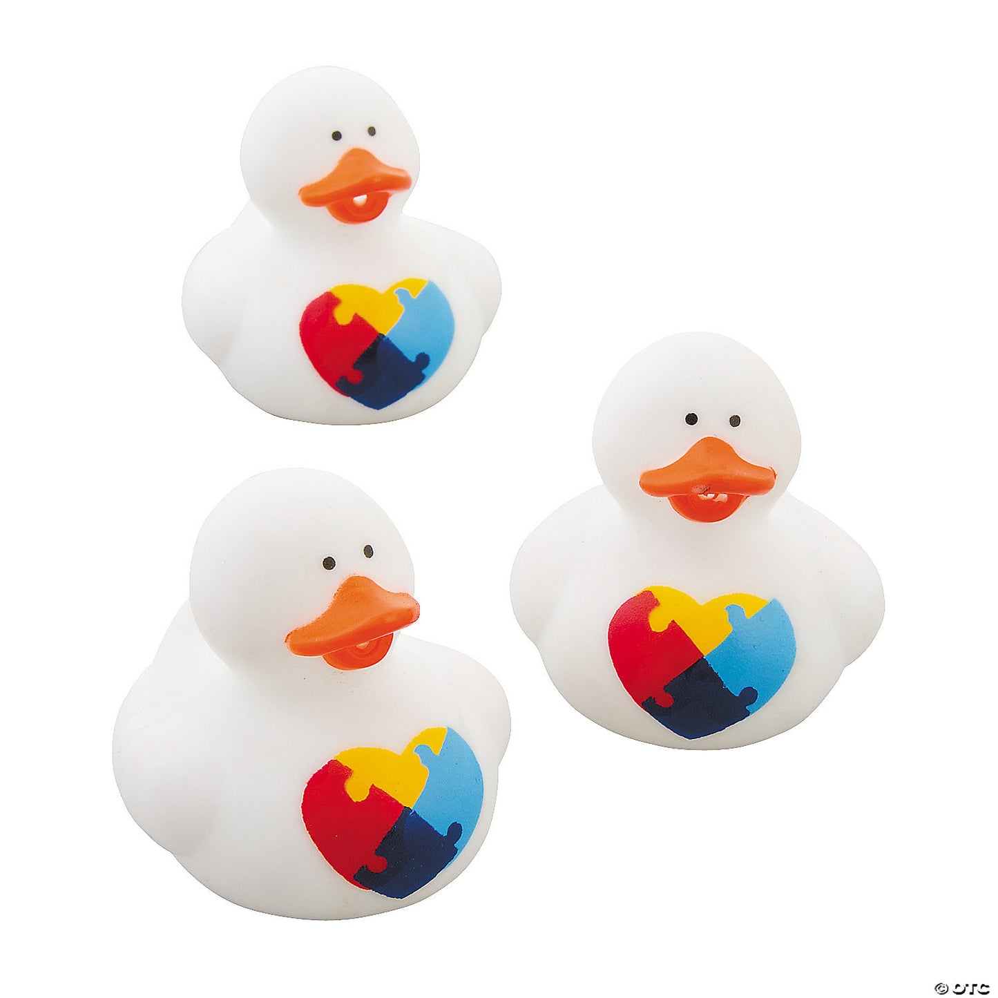 Autism Awareness Rubber Ducks - by the dozen