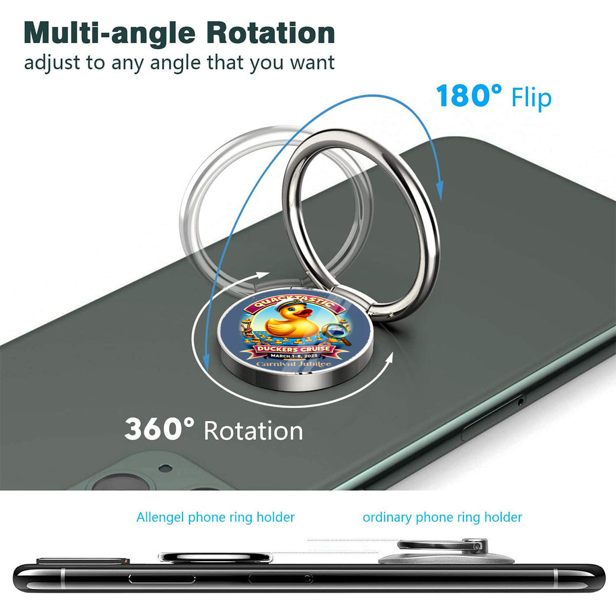 Quacktastic Duckers Cruise Cell phone ring