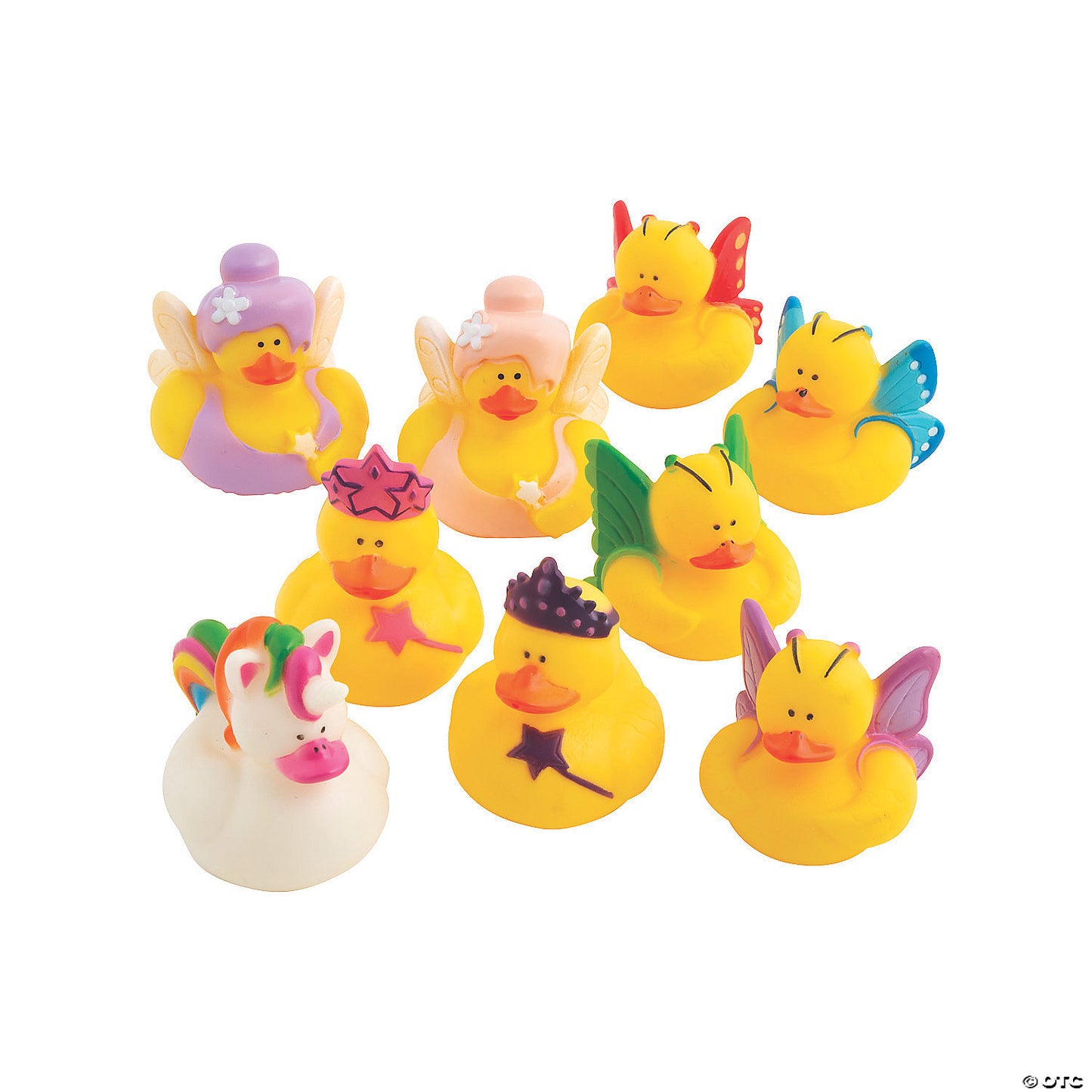 Cute Rubber Ducks Assortment - 48 pcs