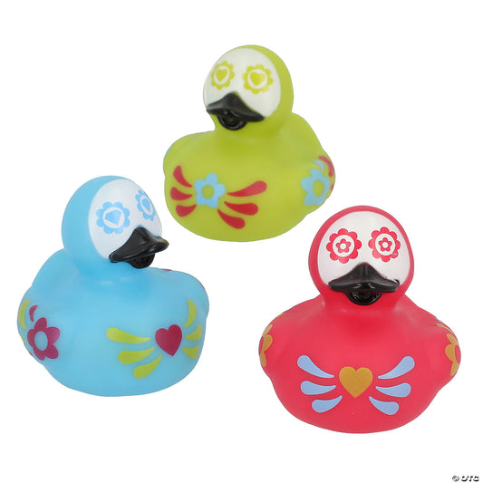 Day of the Dead Rubber Ducks - by the dozen