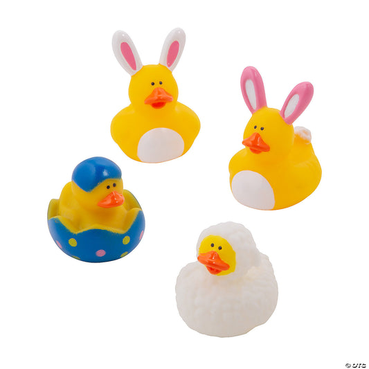 Easter Rubber Ducks - by the dozen