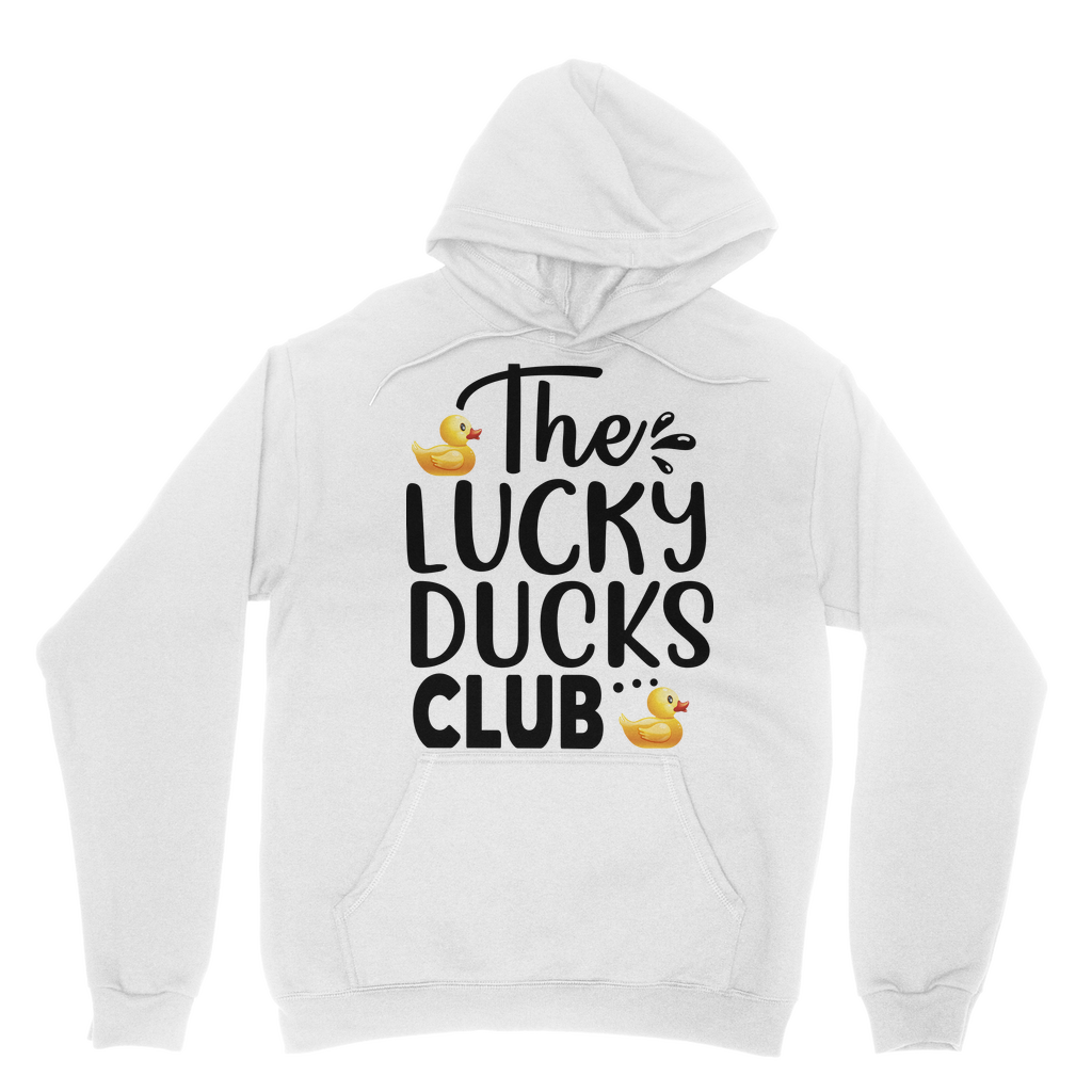Lucky Ducks Club Classic Adult Hoodie