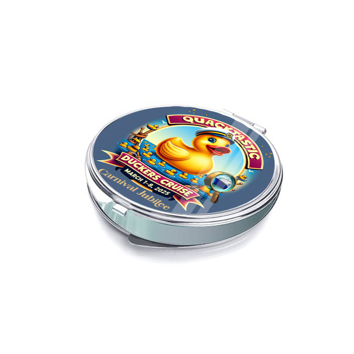 Quacktastic Duckers Cruise Compact Mirror