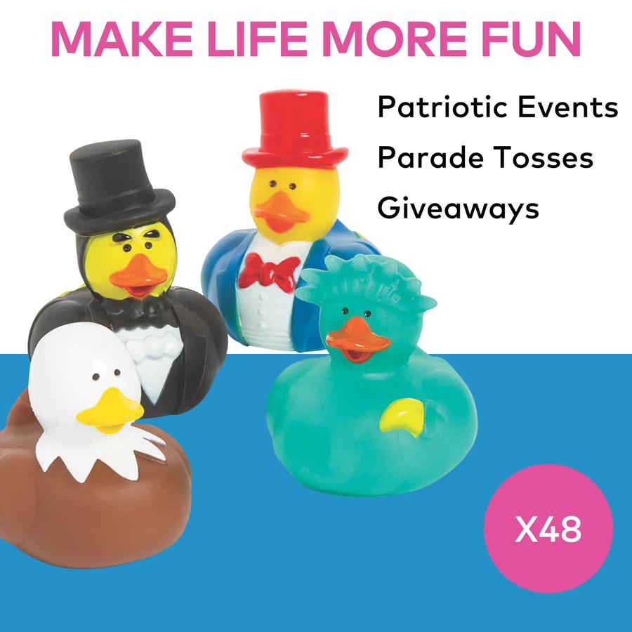 Patriotic Icon Rubber Ducks - 48-Pack - photo 2