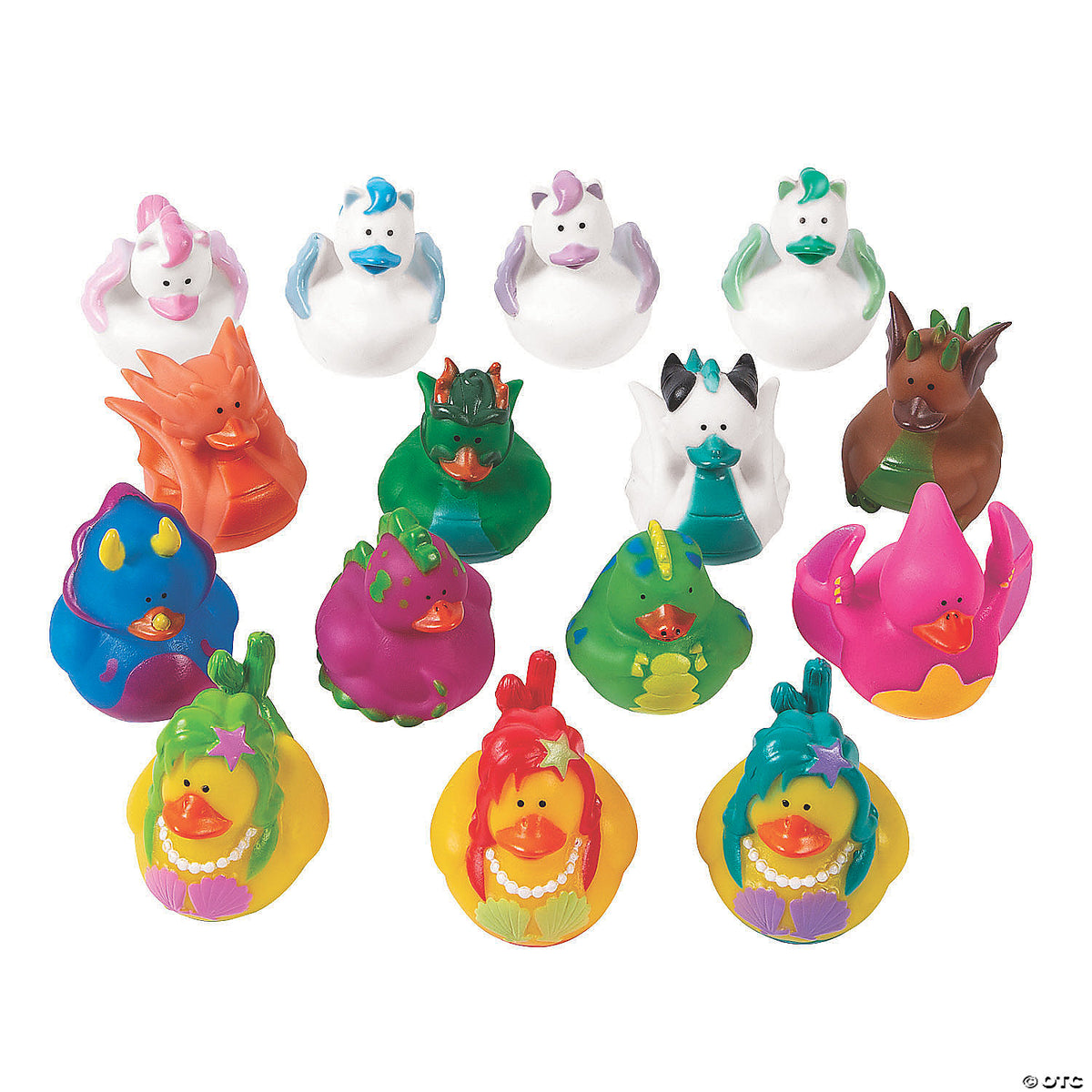 Bulk Magical Characters Rubber Ducks Assortment