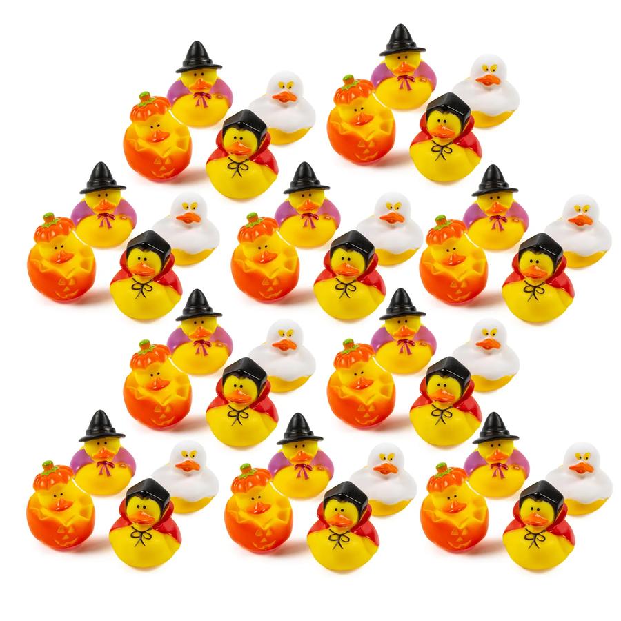 Bulk Halloween Rubber Duckies