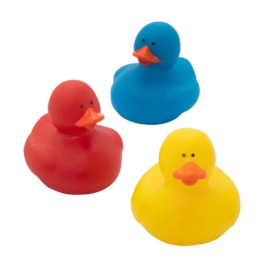 Primary Color Rubber Duck Assortment - 36-Pack - product photo