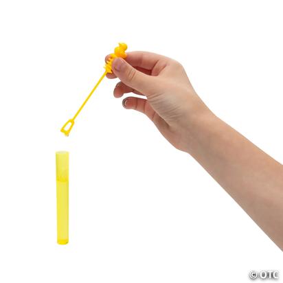 Yellow Duck Plastic Bubble Tubes