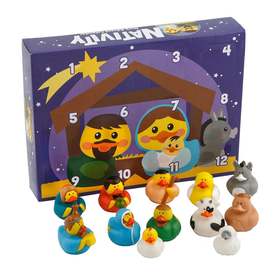 Nativity Ducks Advent Calendar Set - 12 Ducks - photo 2