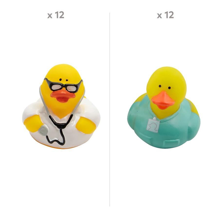 Doctor & Medical Scrubs Rubber Ducks Assortment Kit - 24-Pack — additional product view