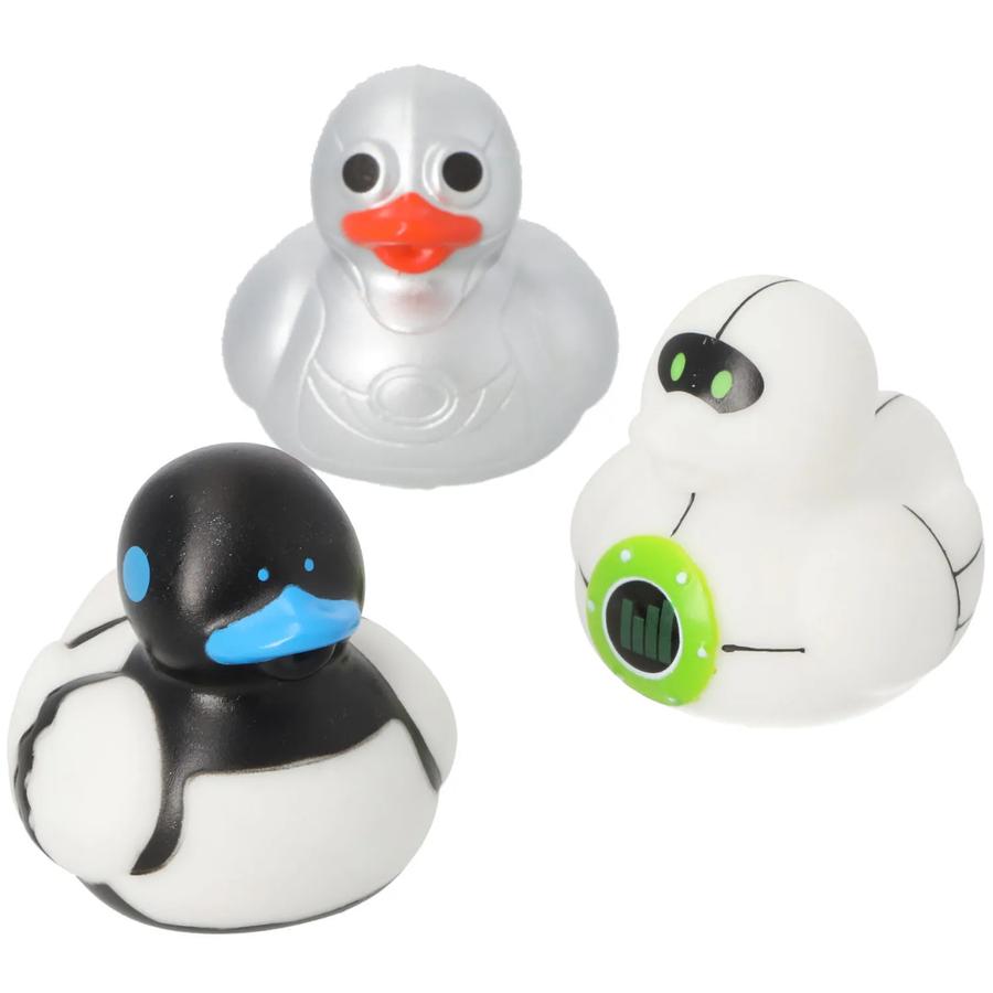 Futuristic Sci-Fi Robot Rubber Ducks - 12-Pack - photo 2
