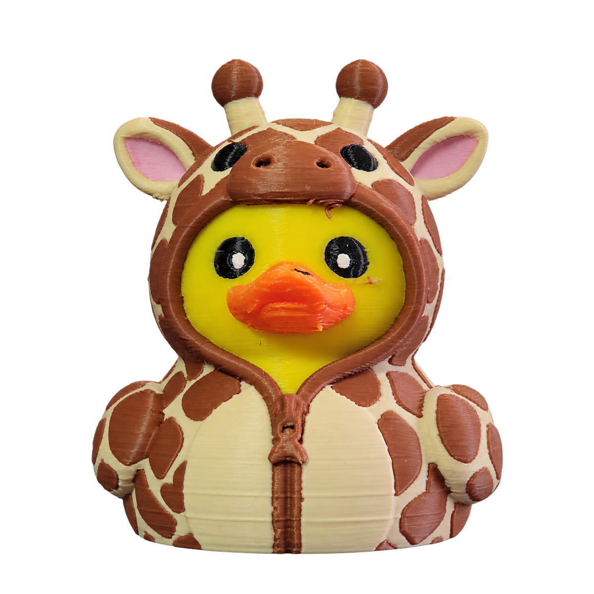 Giraffe Onesie Duck — front view