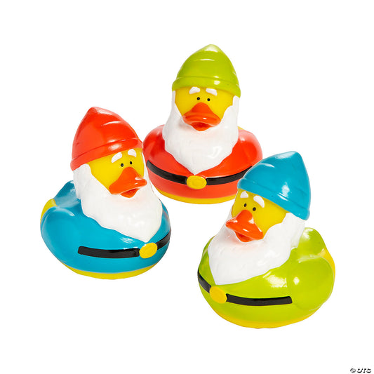 Gnome Rubber Ducks - by the dozen