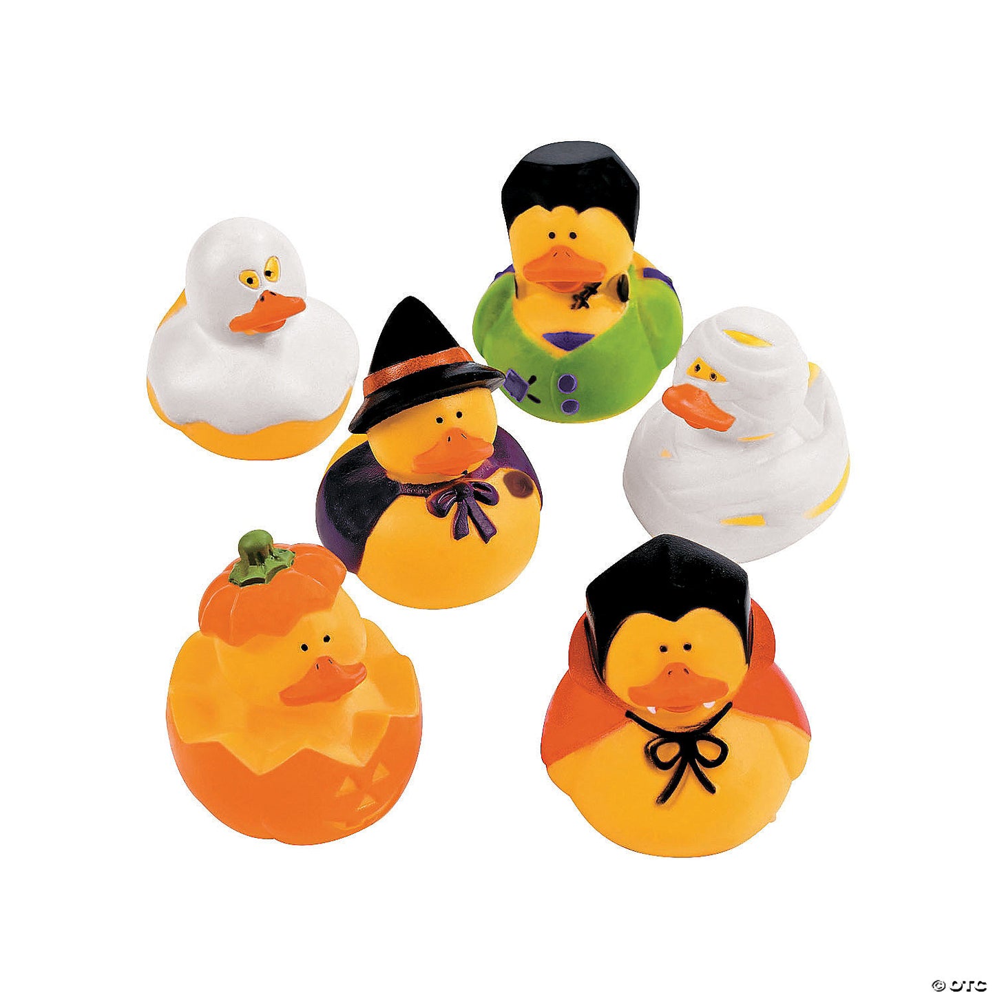 Halloween Rubber Duckies by the dozen