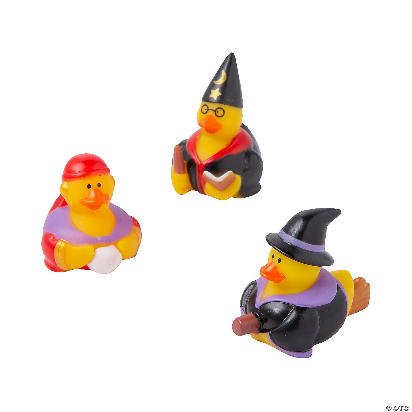 Halloween Witchcraft Rubber Ducks - by the dozen