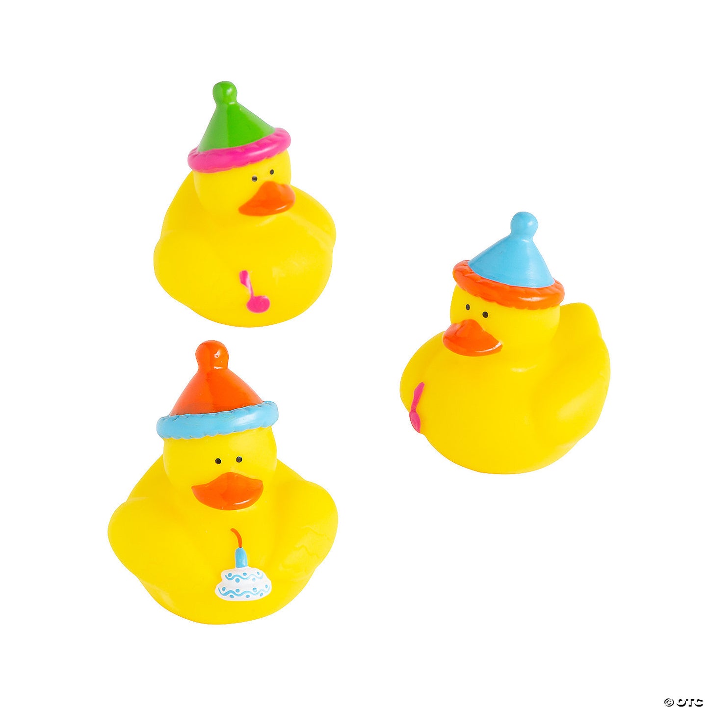 Happy Birthday Rubber Ducks - by the dozen