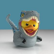Blue (Jurassic Park) TUBBZ collectible duck, boxed edition, product image 1