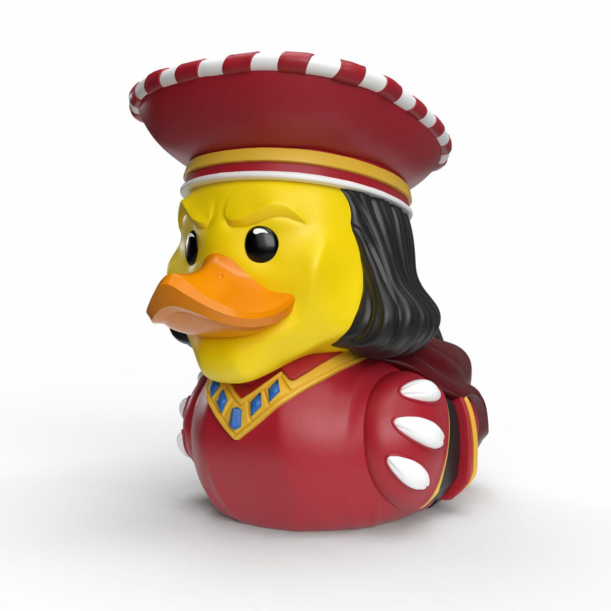 Lord Farquaad Shrek Mini TUBBZ duck on a white background