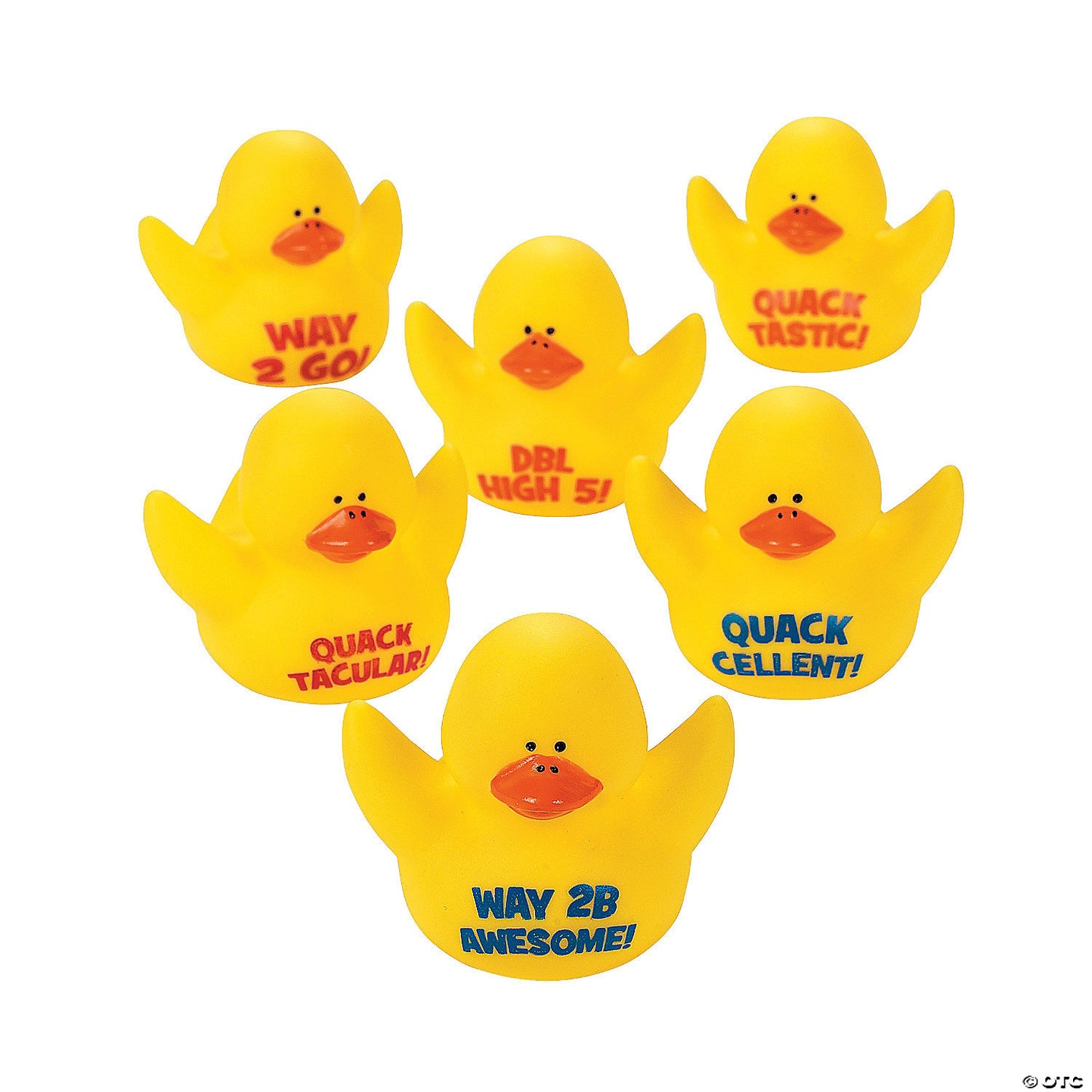 Motivational Rubber Ducks - by the dozen