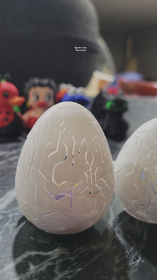 Quackin’ Mystery Egg – 3D Printed Ducky Keychain Blind Box
