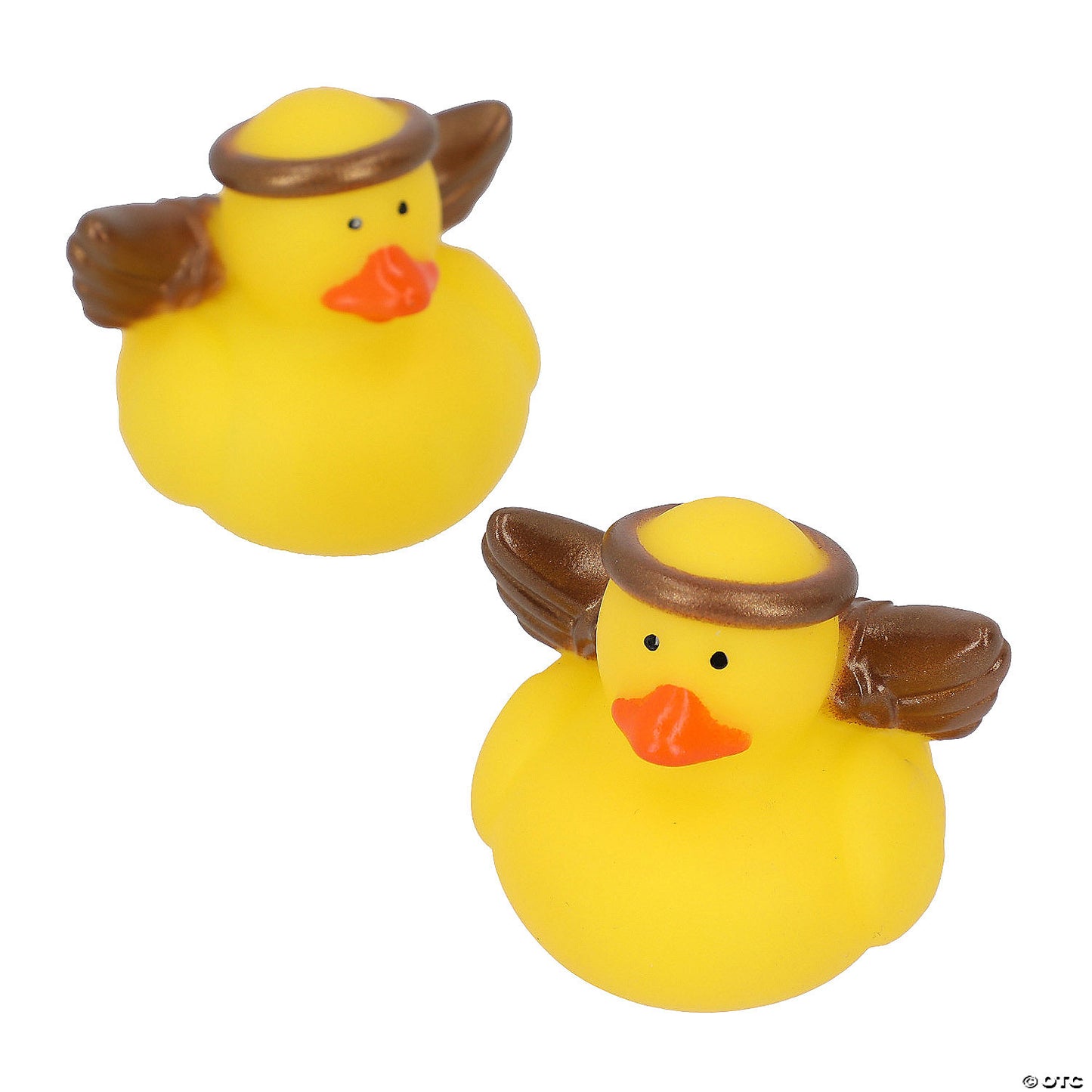 Religious Angel Rubber Ducks with Wings & Halo
