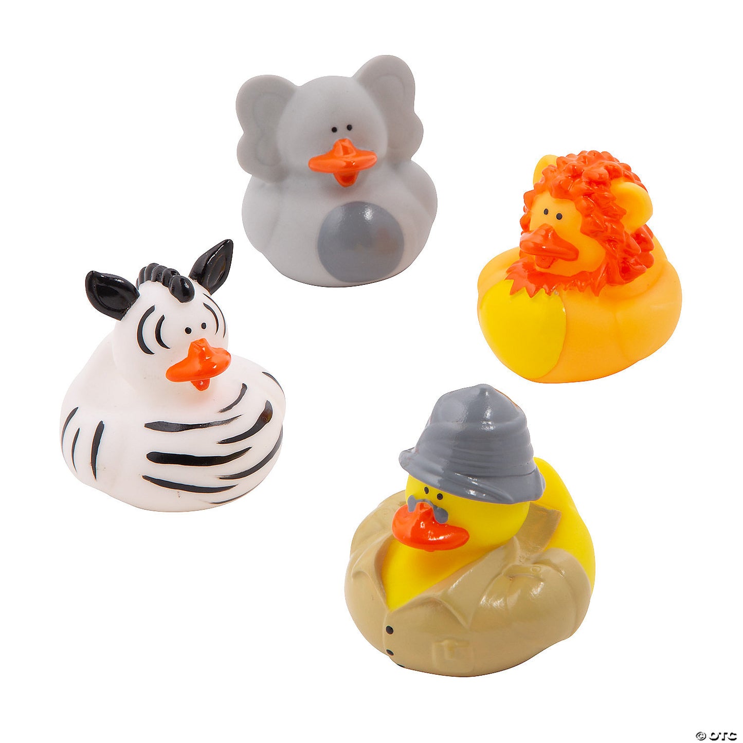 Safari Rubber Ducks - by the dozen