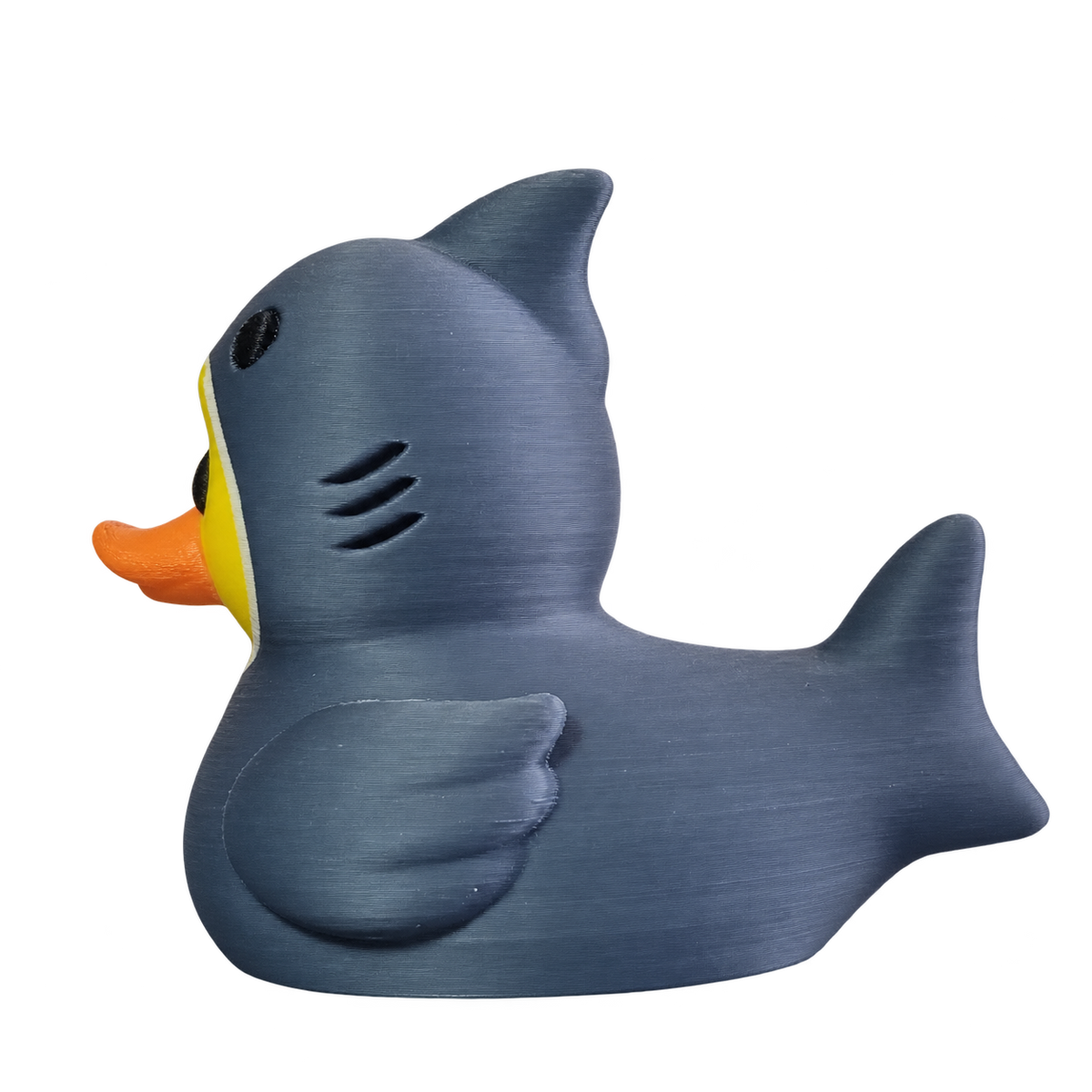 Shark Onesie Duck — side view