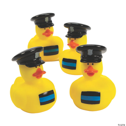 Blue Line Rubber Ducks - by the dozen