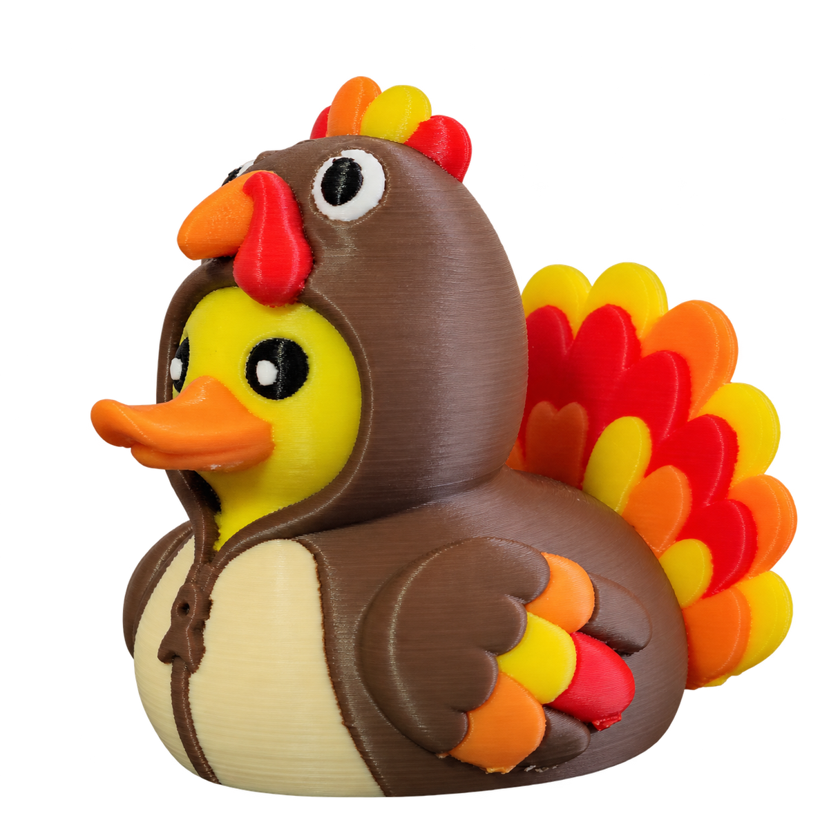 Turkey Onesie Duck — three-quarter view