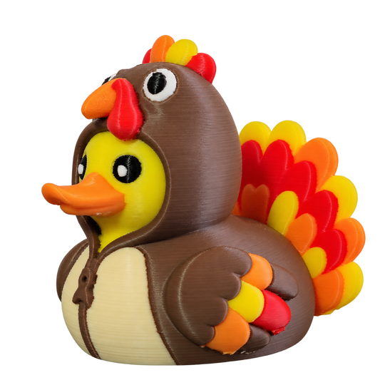 Turkey Onesie Duck — three-quarter view
