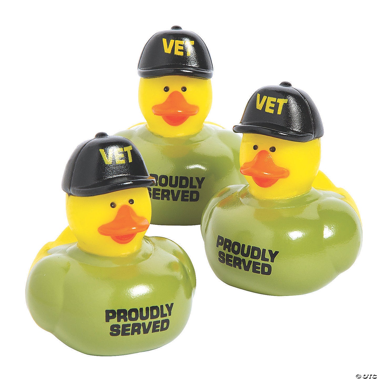 Veteran Rubber Ducks - by the dozen