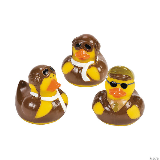 Aviator Rubber Ducks - by the dozen