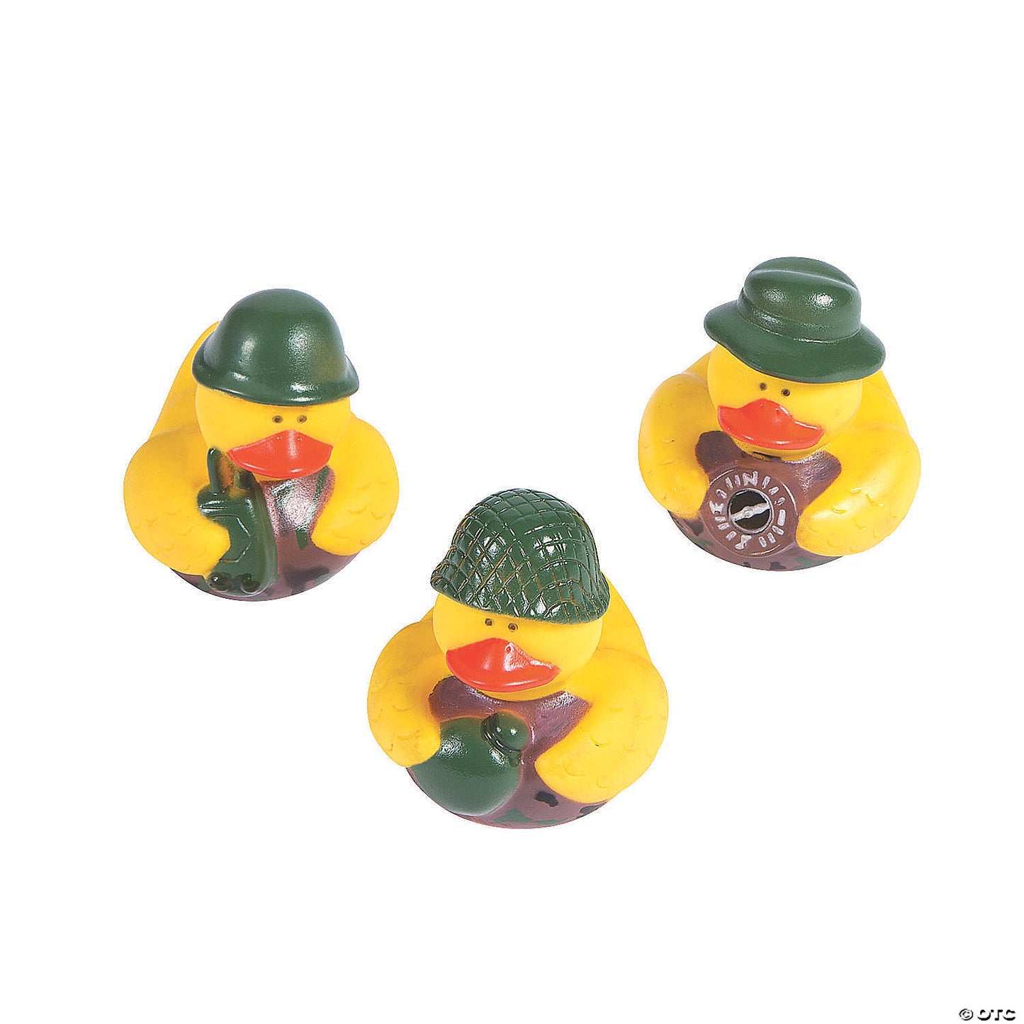 Camo Rubber Ducks - by the dozen