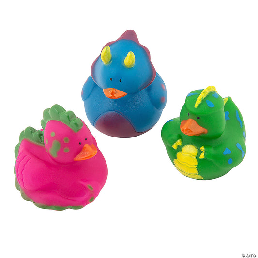 Dinosaur Rubber Ducks - by the dozen